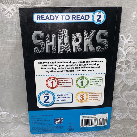 Petting Zoo Atlantis 3 piece Shark plush book bundle 3D lenticular book cover - Picture 6 of 12